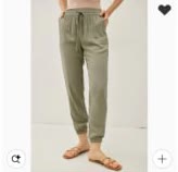 High-Rise Drawstring Jogger Pants