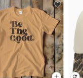 'Be the Good' 70s Retro Unisex Tee