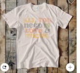 'All You Need Is Love & Tacos' Unisex Tee